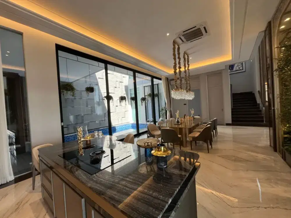 Rumah Baru Mewah Private Pool Grand Island Dkt Palm Beach San Antonio Pakuwon City