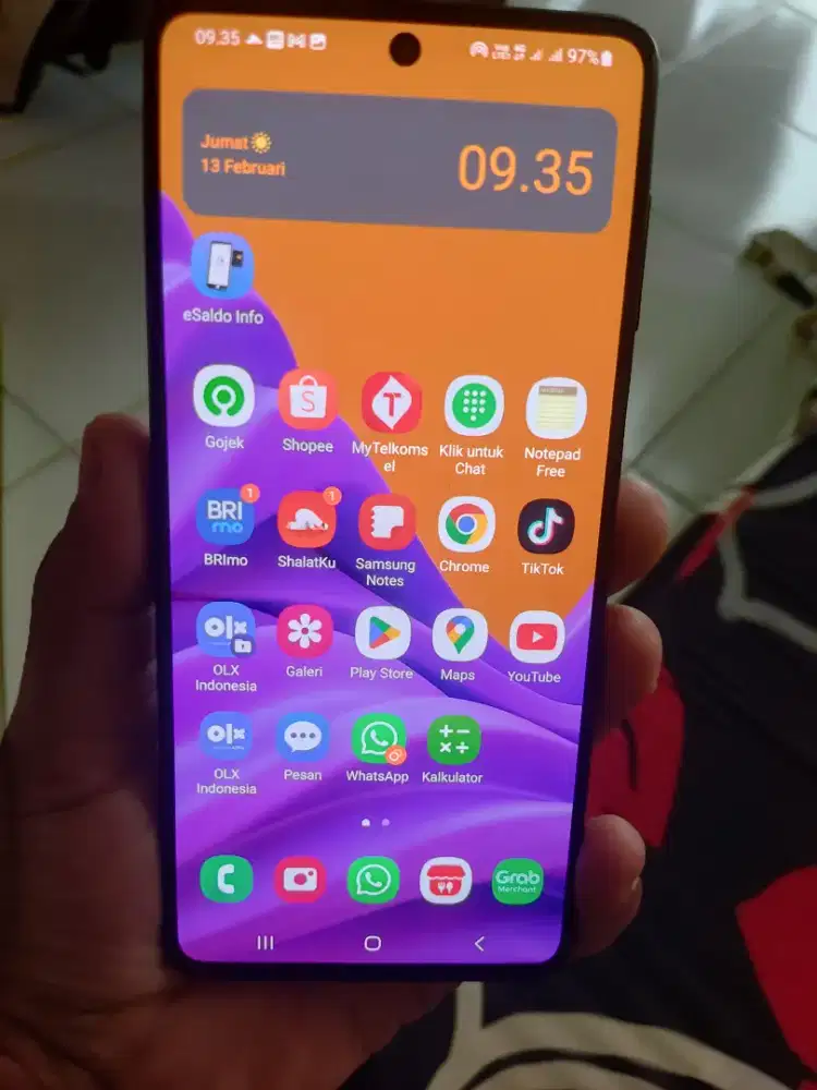 Samsung M62 batre 7000mah 8/256GBmulus