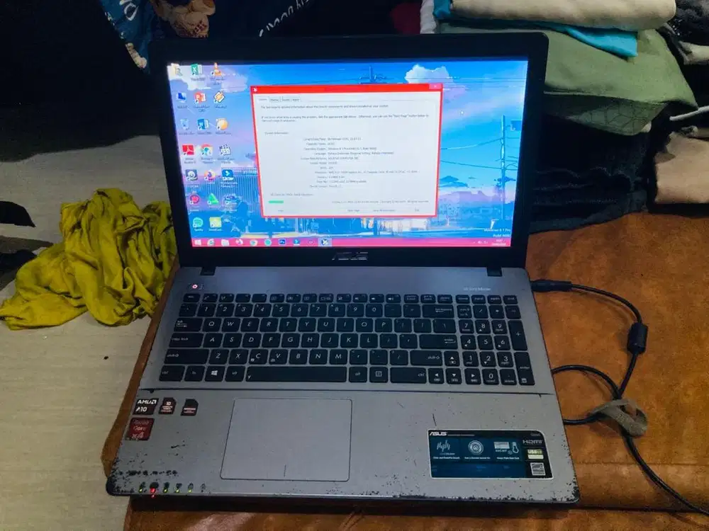 Laptop Asus 6/500gb BU
