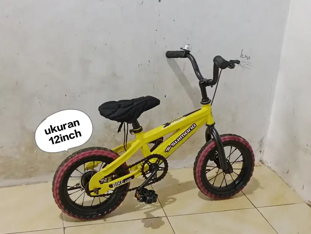 Sepeda bekas ukuran 12inch