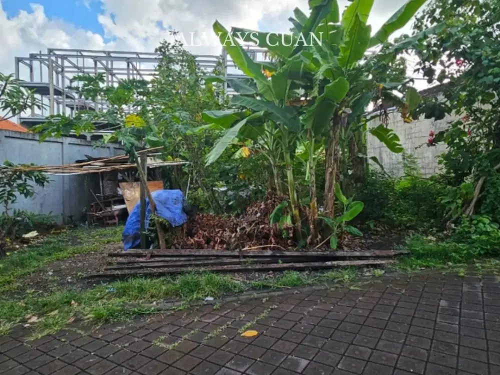 Tanah Datar Siap Bangun Dijual Lokasi Canggu Brawa