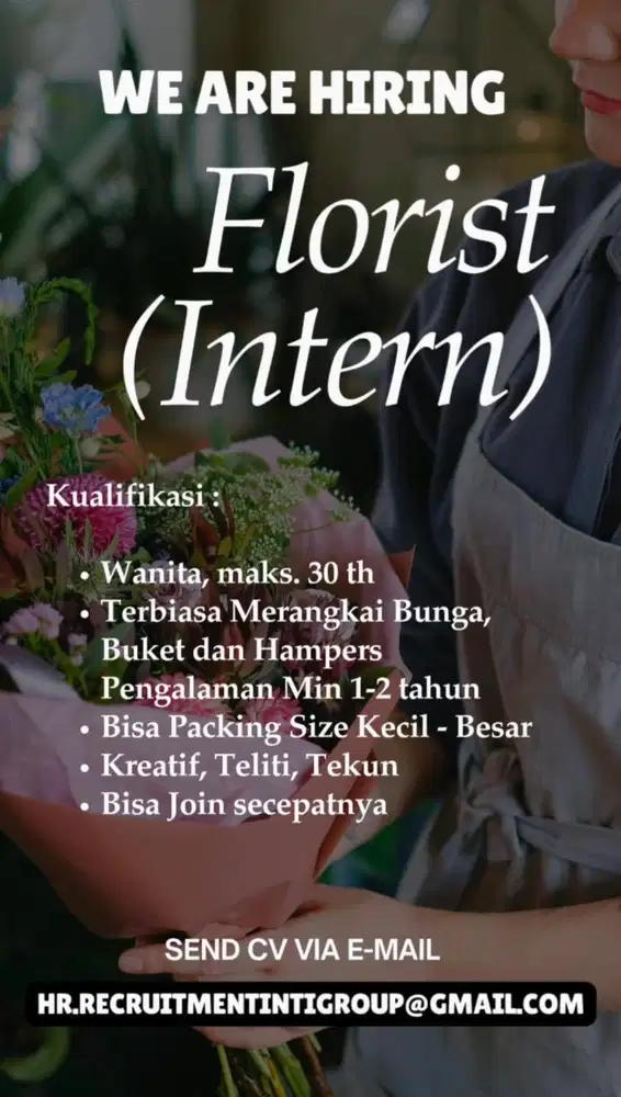 Florist Intern - Alam Sutera