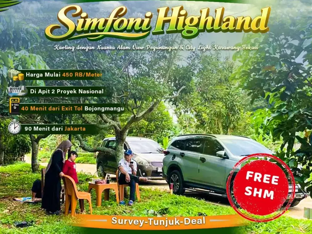 DIJUAL TANAH SHM MURAH VIEW INDAH BOGOR PROMO HARGA UP TO 50%  TERBATAS