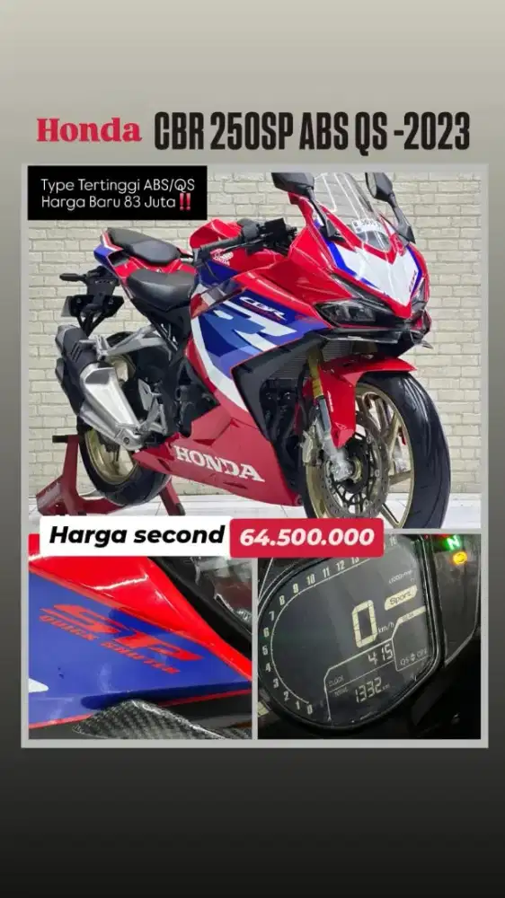 Cbr 250 sp abs qs 2023