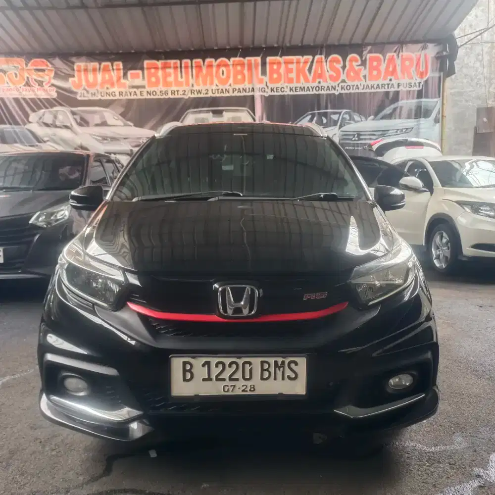 Honda Mobilio RS 1.5 Matic Hitam 2018 Nopol B Genap