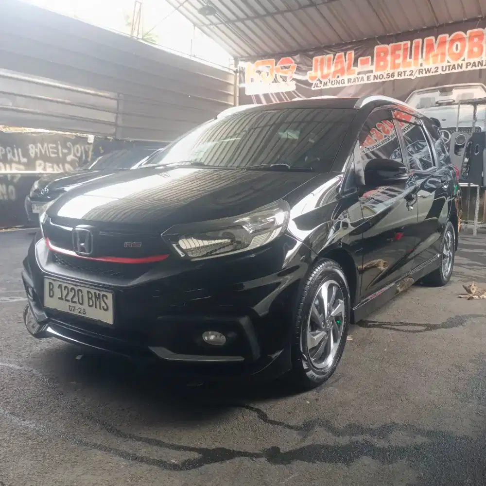 Honda Mobilio RS 1.5 Matic Hitam 2018 Nopol B Genap