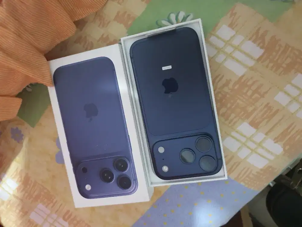 Iphone 17 pro 256gb blue garansi ibox 1 tahun siap pakai cc 0