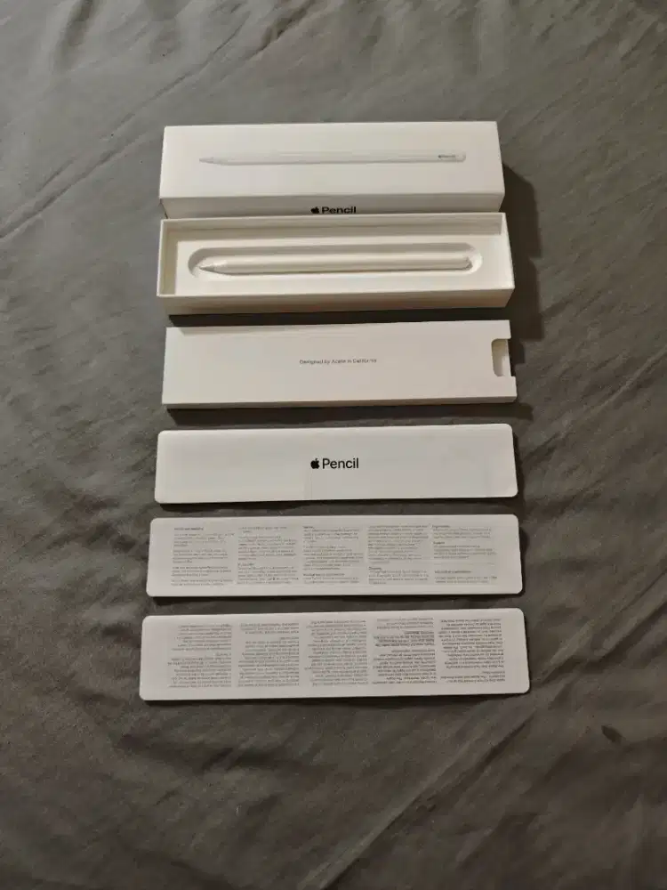 Apple pencil Gen 2 Fullset lengkap original