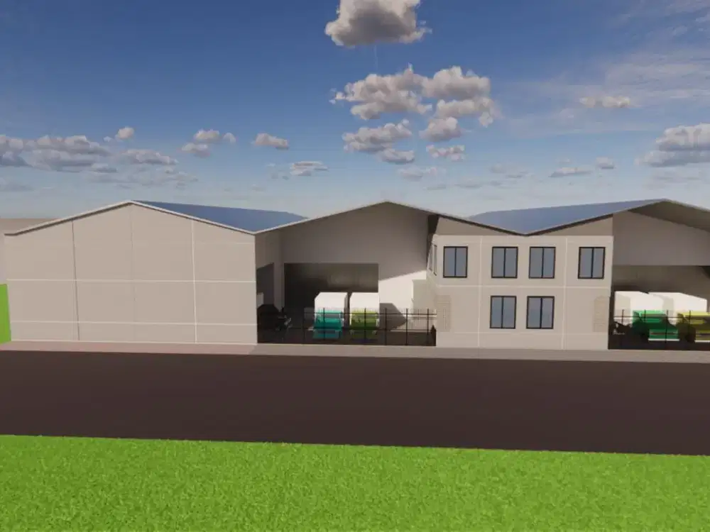 Gudang di Kawasan Industri Candi