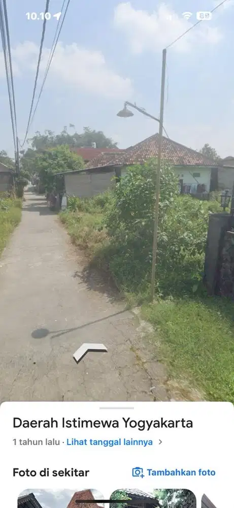 Dijual sebidang tanah strategis di area Gamping