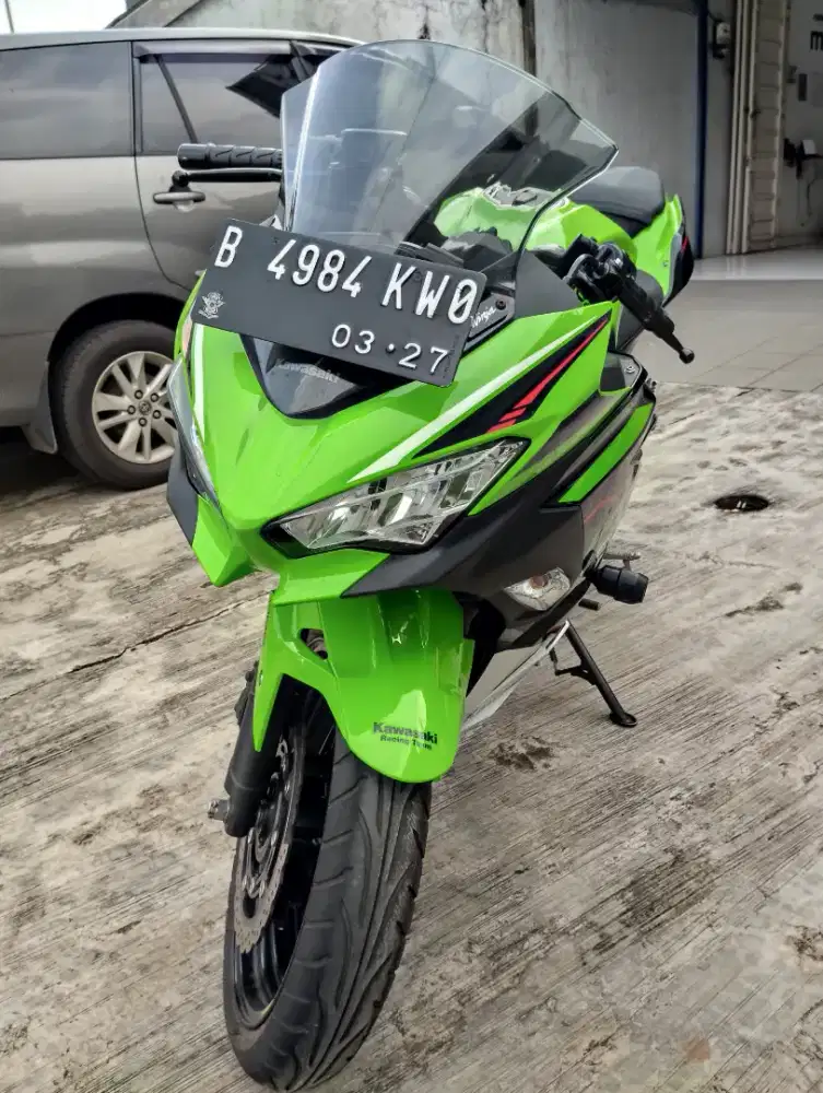 NINJA 250 ABS FI 2022 KM 4K PAJAK ON CASH KREDIT DP 3.5 SIAP GAS