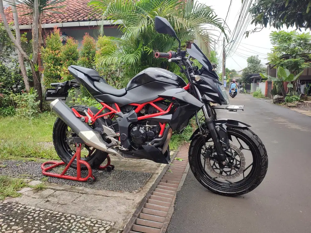 DIJUAL NINJA MONO 250 SL TAHUN 2014 CAKEP