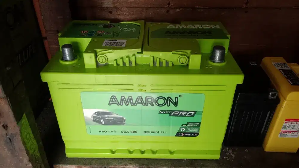 AKI COPOTAN 80AH DIN AMARON,KONDISI BAIK UTK MERCY, BMW,INOVA REBORN.