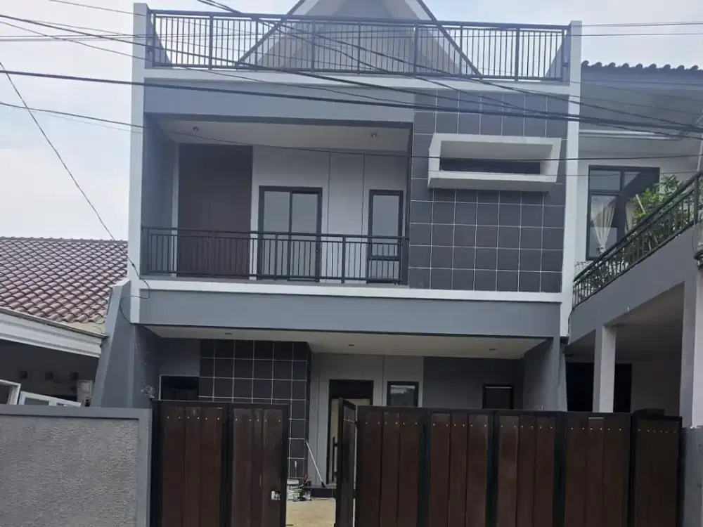 Brand New House With Attic And Rooftop Villa Melati Mas Serpong