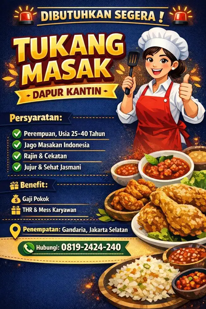 Tukang Masak Kantin