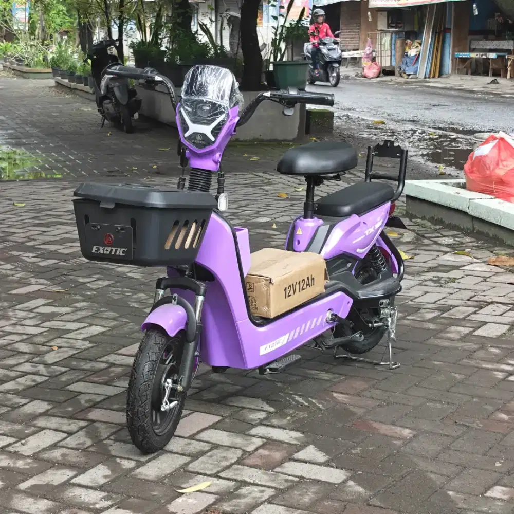 SEPEDA LISTRIK EXOTIC TX180 DI JUAL CEPAT LAGI BUTUH DUIT