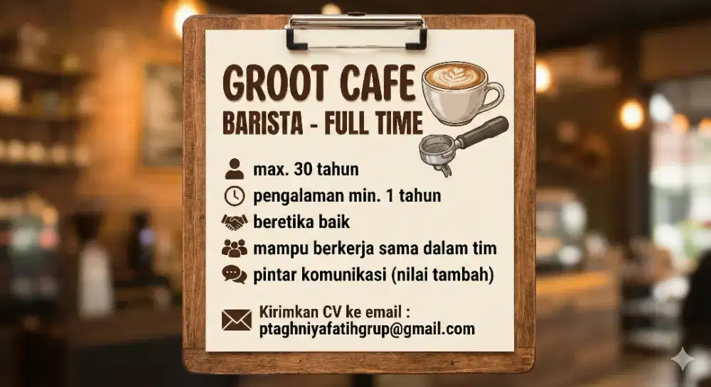 BARISTA - FULLTIME