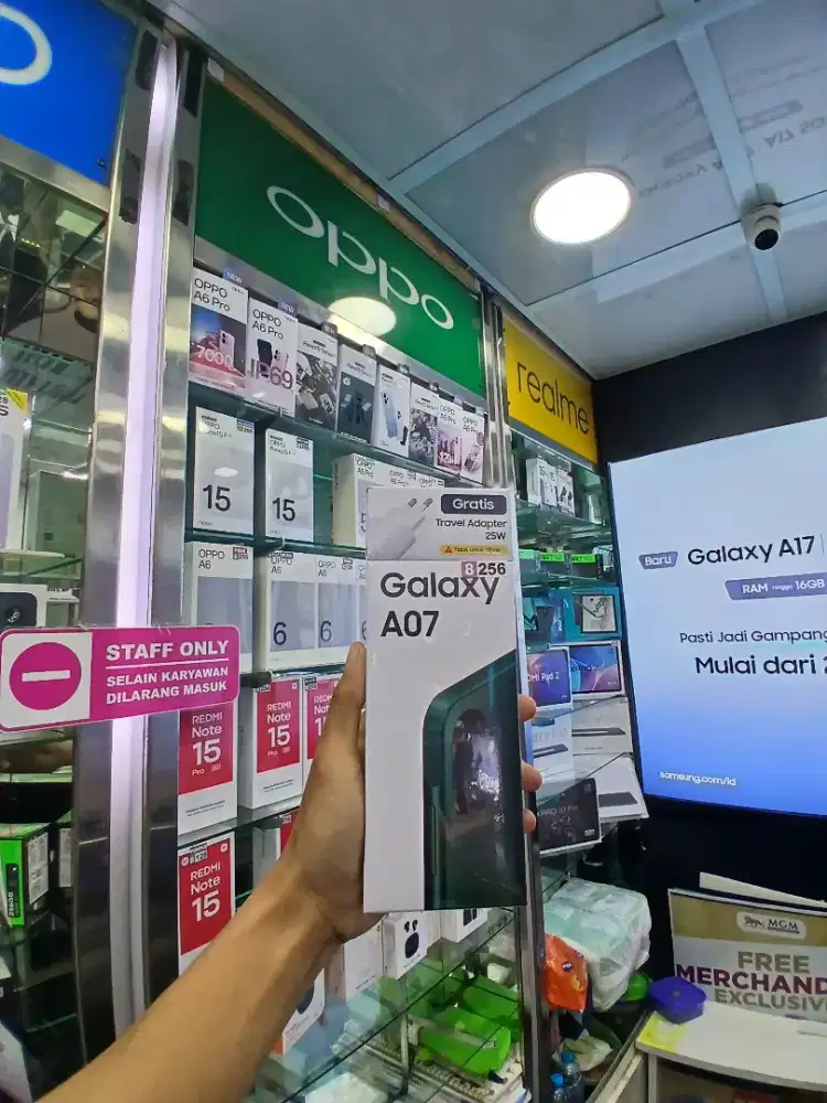 Samsung Galaxy A07 New Garansi resmi Harga 1JT an
