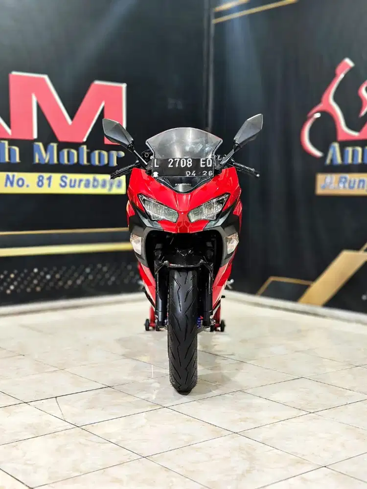 Kawasaki New Ninja 250 FI QS TH 2021 odo 15rb gas pol