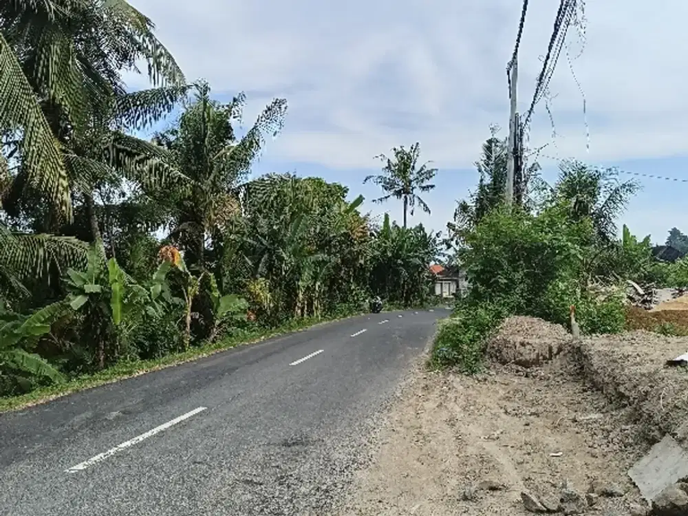 Tanah kavpling siap bangun luas 120M2 dekat pantai saba gianyar