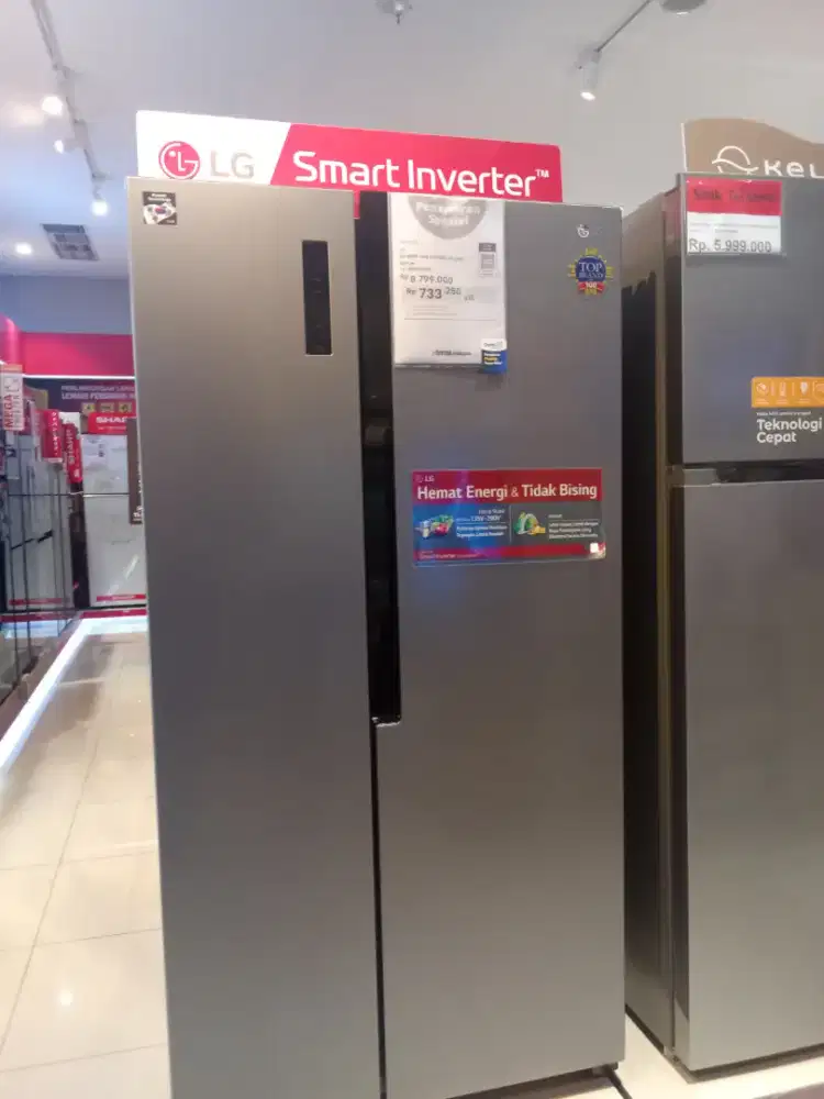 Kulkas Seat By seat LG (Bisa Cicilan)