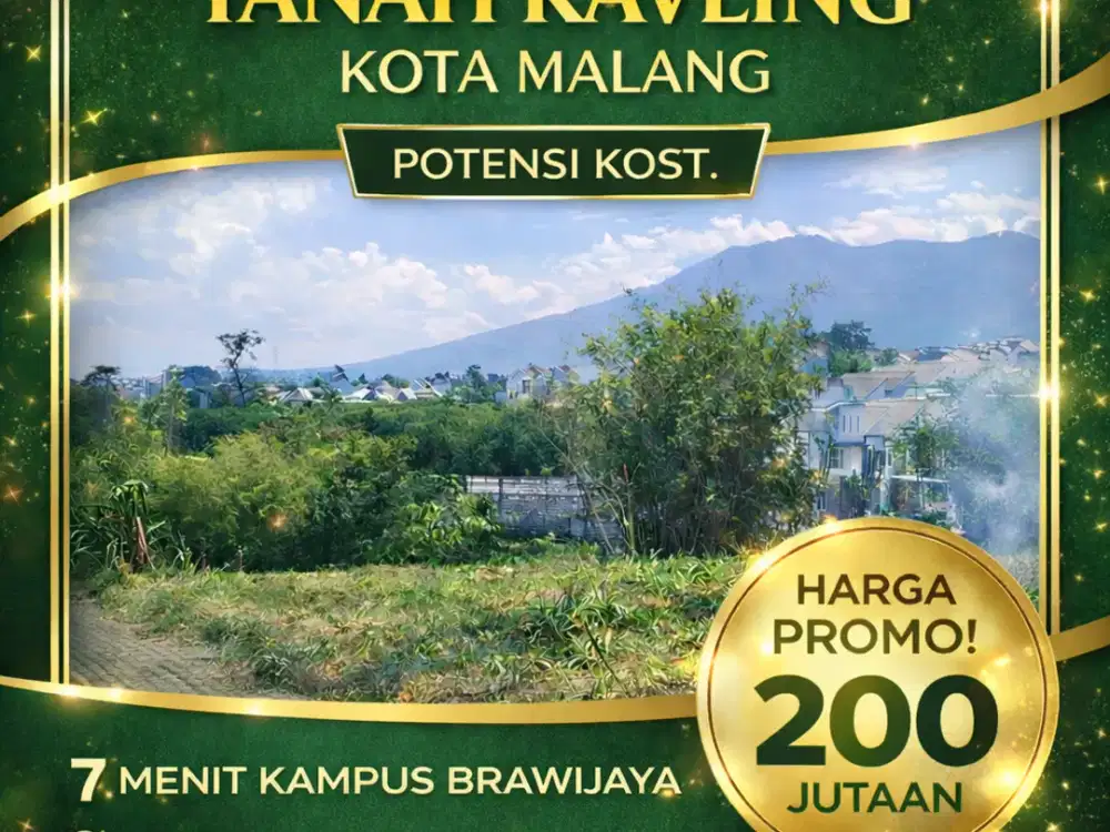 Promo bulan februari tanah merjosari 2 jutaan
