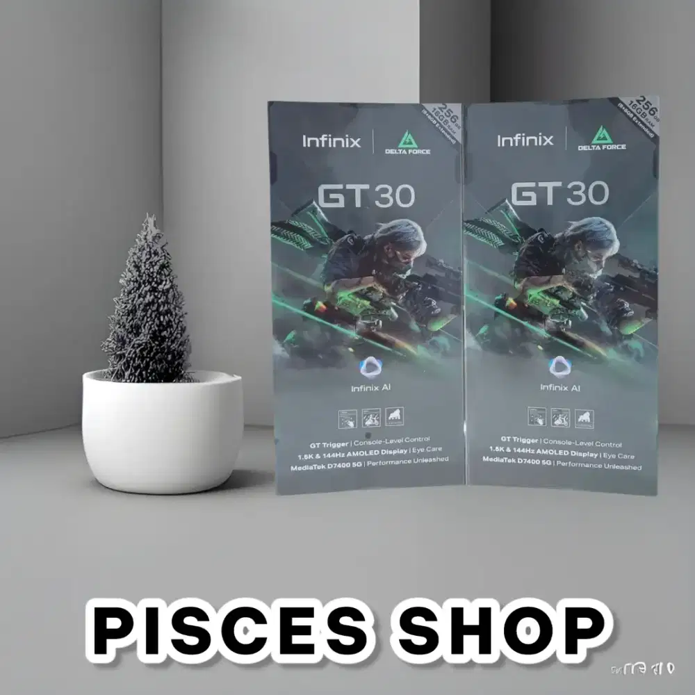 INFINIX GT 30 5G RAM 8/256 NEW Segel Garansi Resmi 1 Tahun