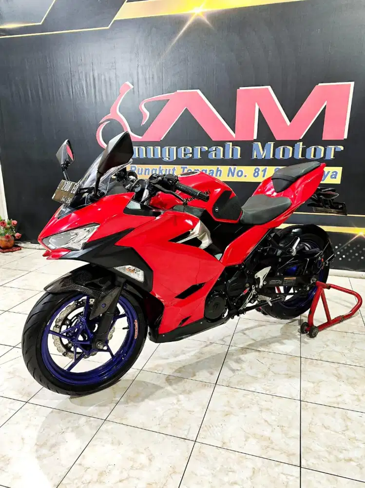 Kawasaki New Ninja 250 FI QS TH 2021 odo 15rb stok terbatas