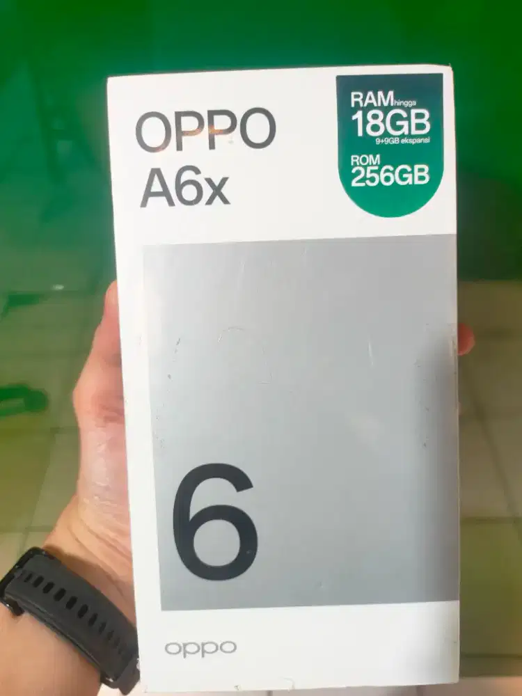 OPPO A6X 6/256GB NEW! GARANSI RESMI!
