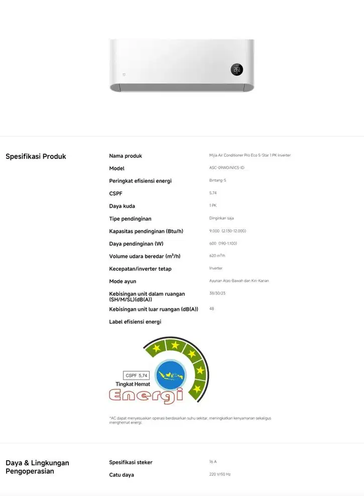 NEW MIJIA Air Conditioner Pro Eco