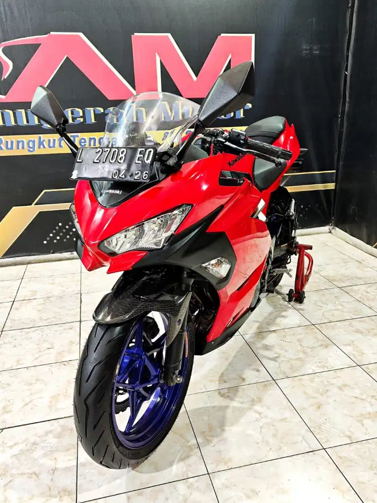 Kawasaki New Ninja 250 FI QS TH 2021 odo 15rb super ciamik