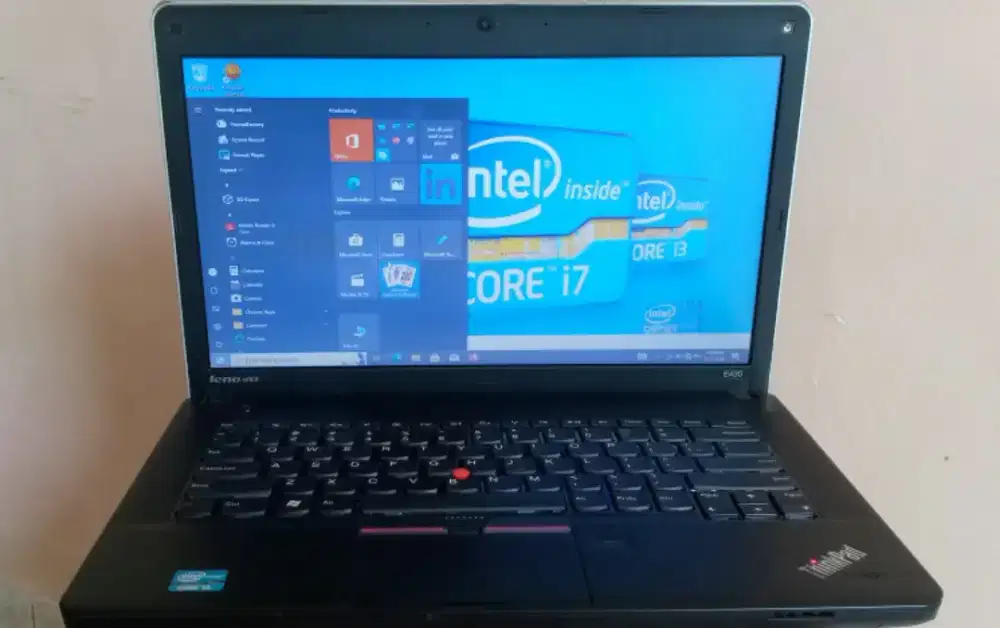 Laptop Lenovo Thinkpad core i5 Ram 8GB sudah SSD