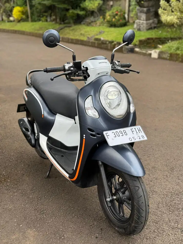 Honda Scoopy Stylish Thn 2023 Blue Matte Mulus