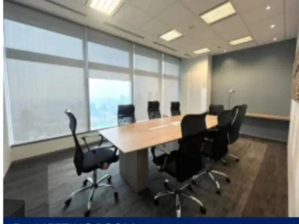 SEWA KANTOR DI JAKARTA SELATAN  SUDIRMAN 1104M2  PARTISI  350K NEGO