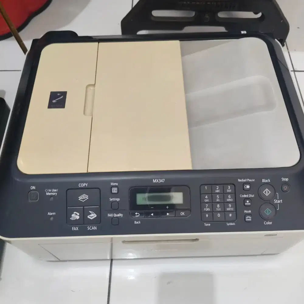 printer cannon kondisi nyala