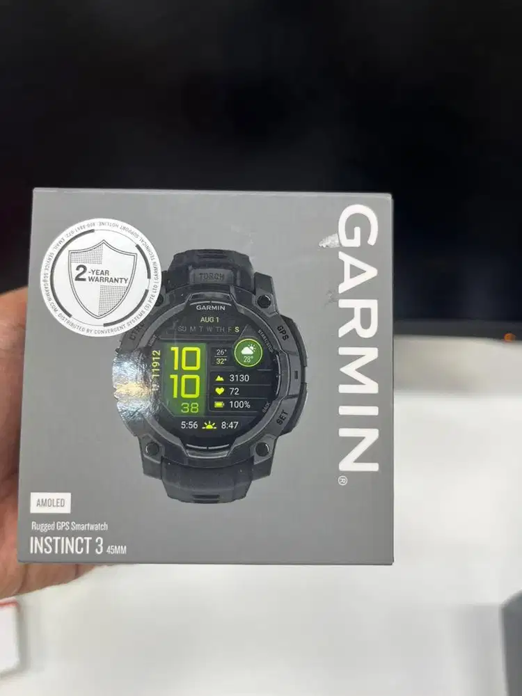 Garmin Instinct3 Tactical Amoled Smartwatch