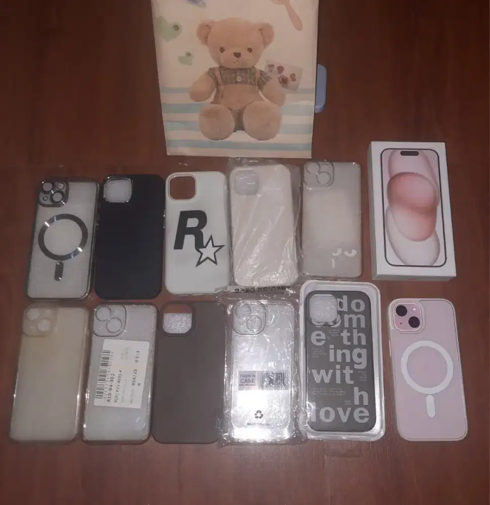 Iphone 15 ALL ORI PINK INTER