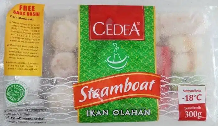 Cedea Steambot Set 300 Gram