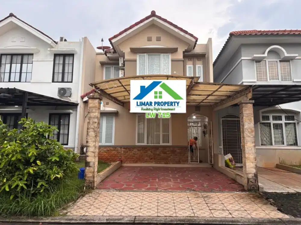 Rumah Siap Huni Nyaman Terawat Cluster Favourite Legenda Wisata Cibubur