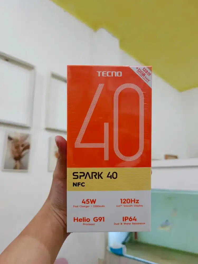 TECNO SPARK 40 6/128GB GARANSI RESMI HARGA GLOSIR!!