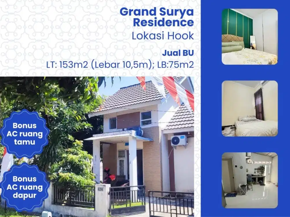 Termurah Rumah Grand Surya Sedati Juanda Paling Murah Sidoarjo