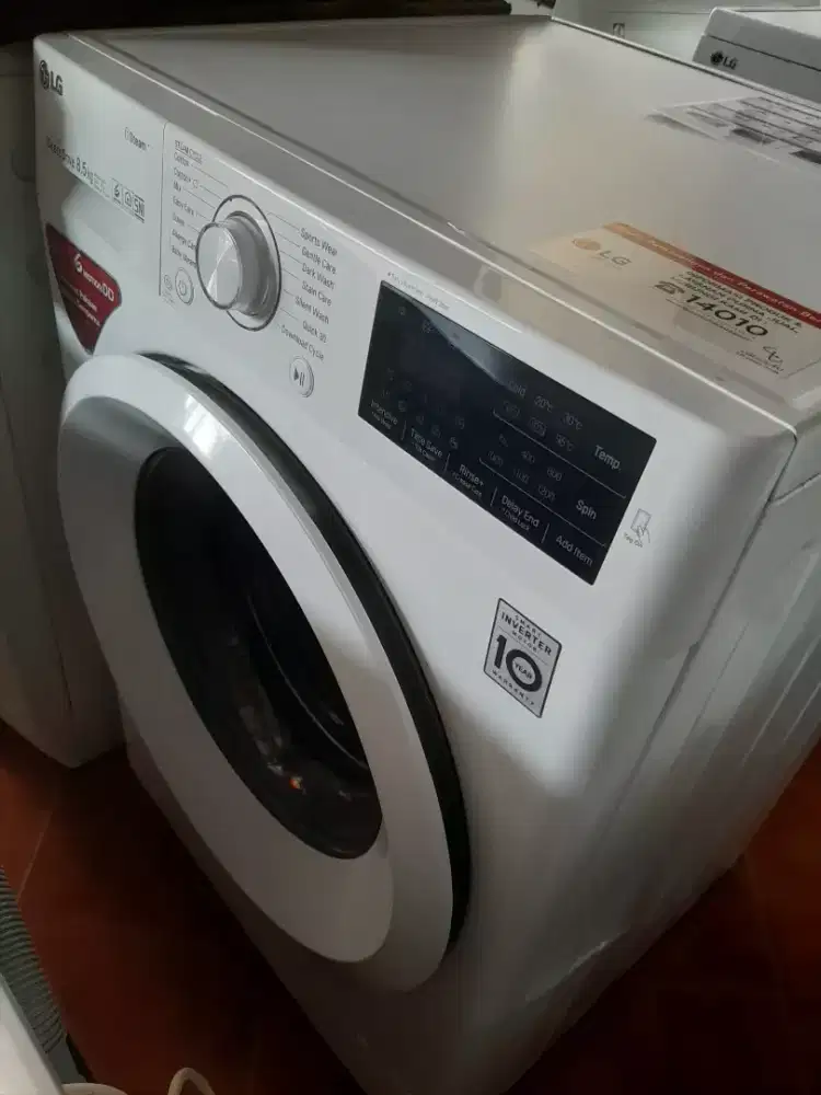 Mesin cuci lg inverter 8.5kg normal