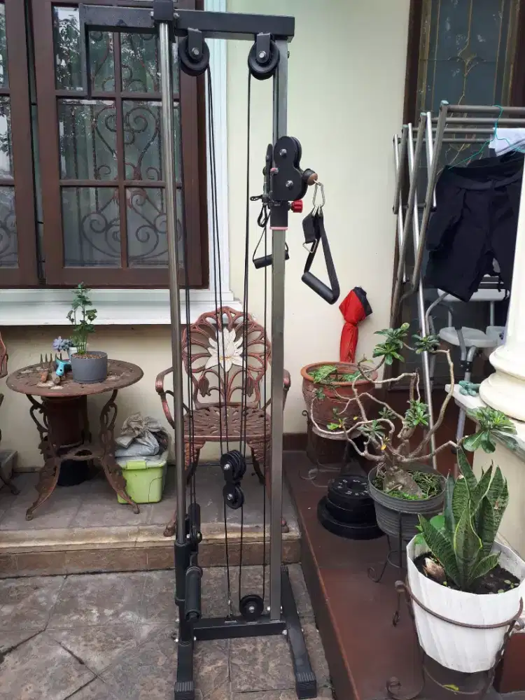 dijual alat finess katrol barbel