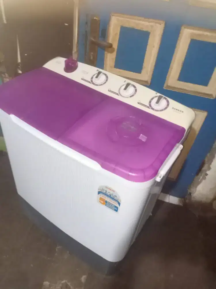 Jual mesin cuci Sanken Kapasitas 8kg mesin ori bisa diantar