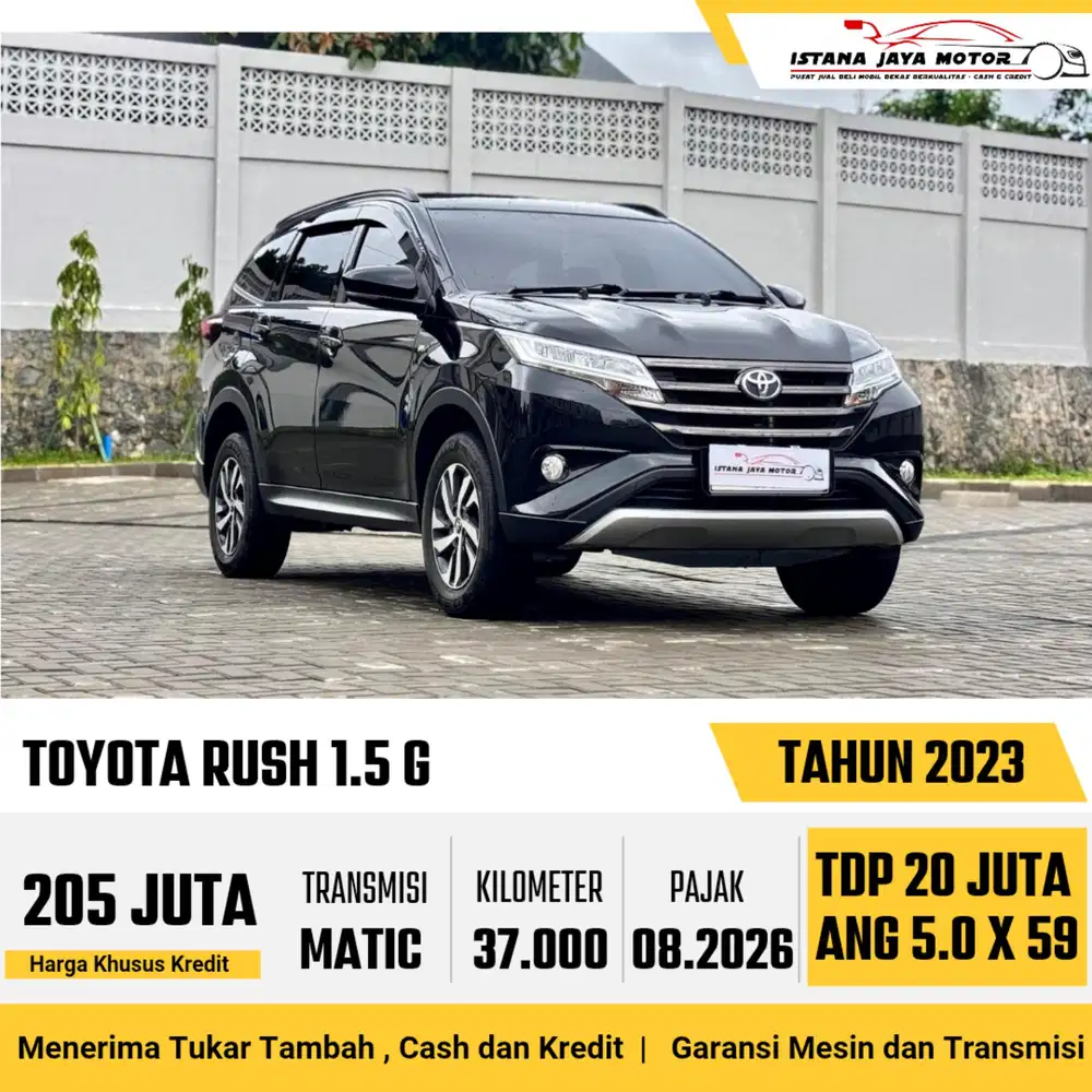 TOYOTA RUSH 1.5 G 2023