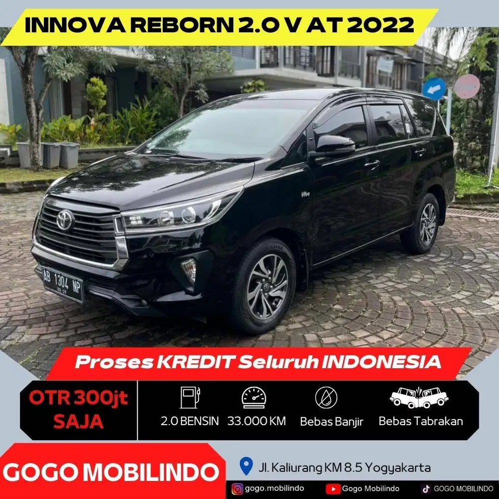 Toyota Innova Reborn V Matic 2022 AB Tgn1 ISTIMEWA DP Minim XPander