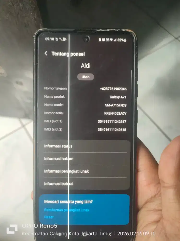 Samsung galaxy A71