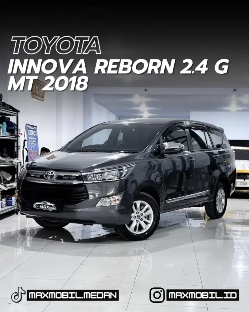 [DP 55JT‼️] TOYOTA INNOVA 2.4 G MANUAL 2018 pemakaian 2019