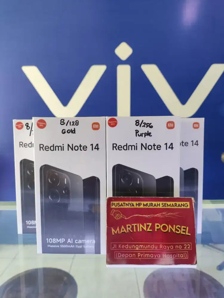 REDMI NOTE 14 8/128, 8/256 GB NEW