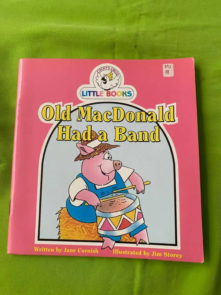 BUKU ANAK - OLD MACDONALD HAD A BAND – LITTLE BOOKS – PRELOVED